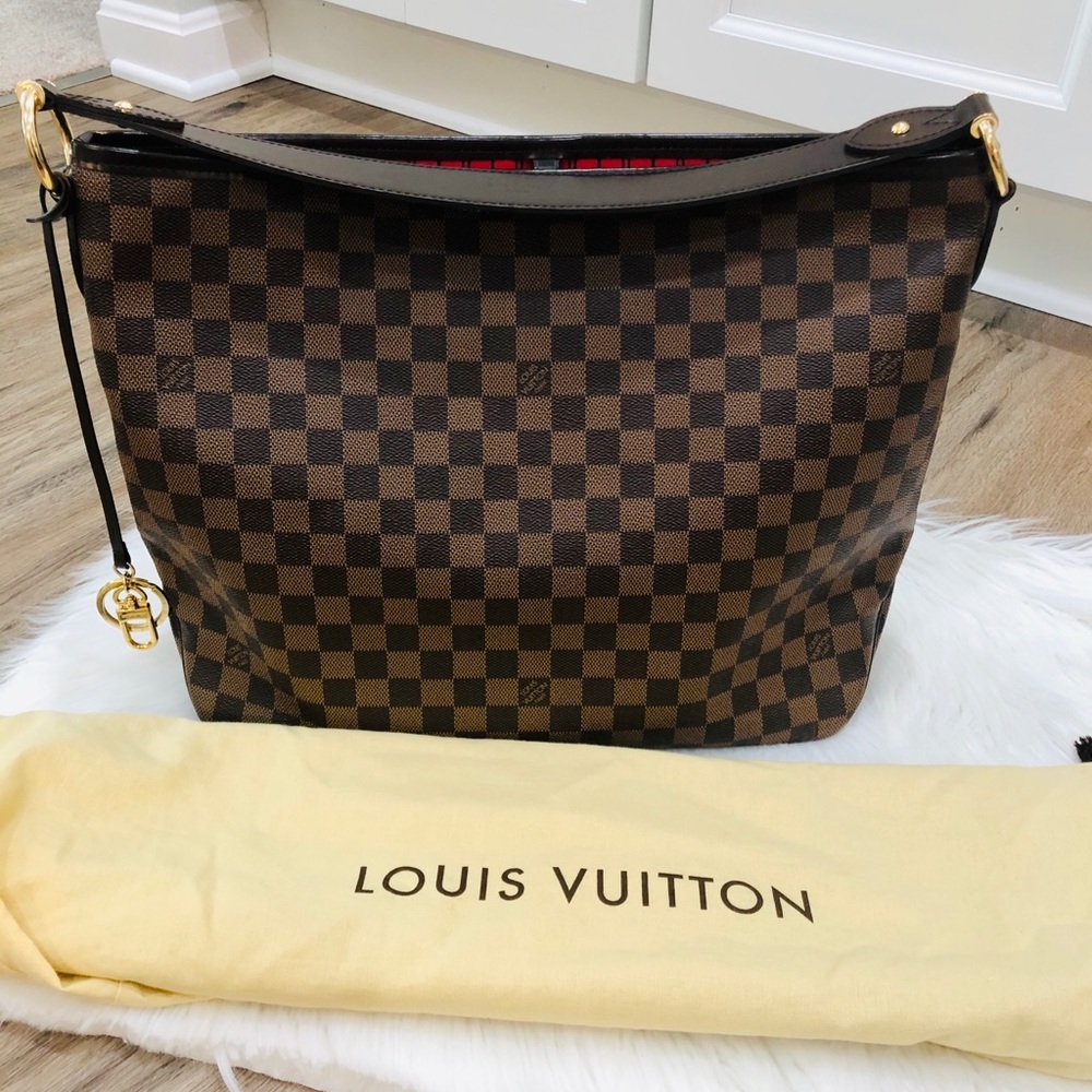 EUC Louis Vuitton Delightful Damier MM